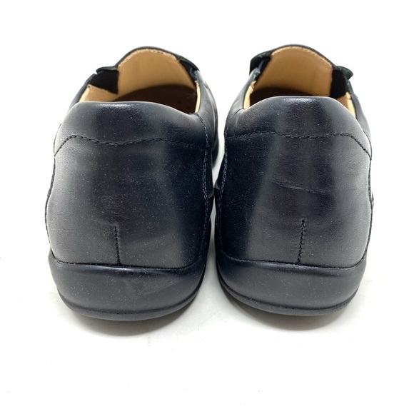 Finn Comfort Aden City-Sport Black Montana Leather Slip On Loafers main image 7